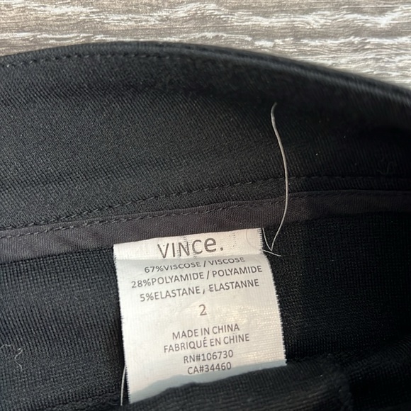 Vince Black Legging Skinny Pants Trousers 2 - Picture 5 of 11